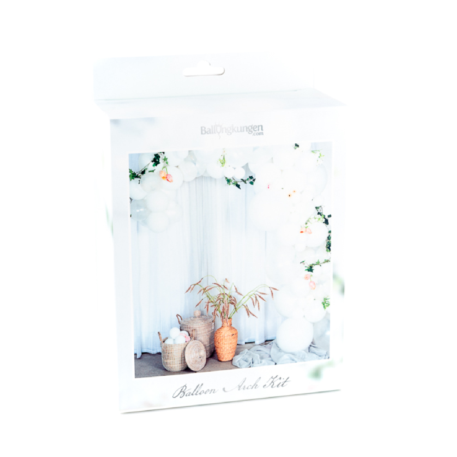 Ballongbåge Arch Kit Vit