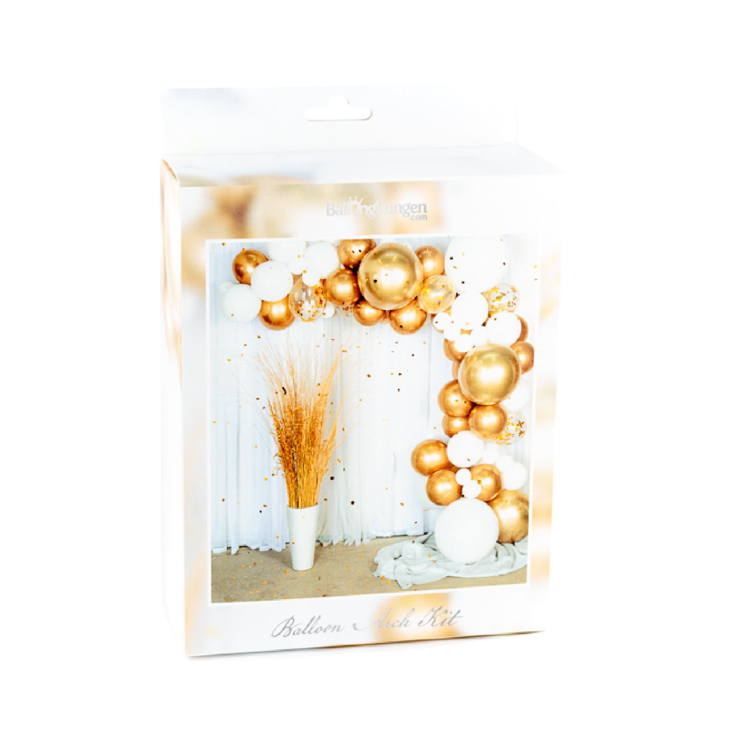 Ballongbåge Arch Kit Guld Krom