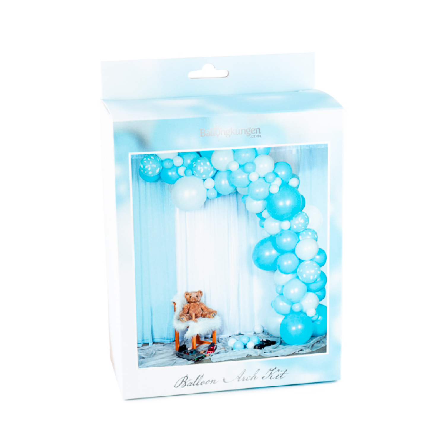 Ballongbåge Arch Kit Baby Blå