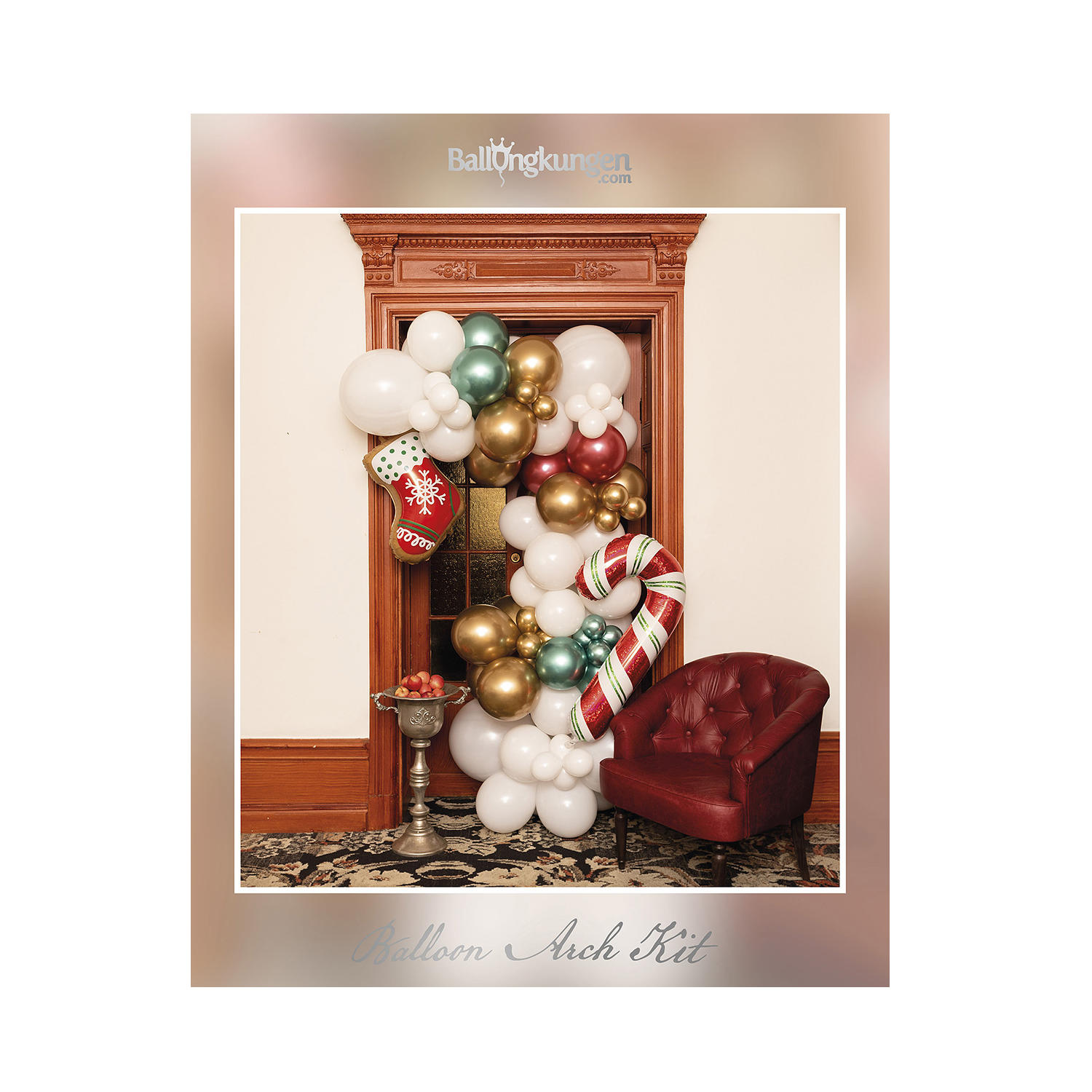 Ballongbåge Arch Kit Christmas