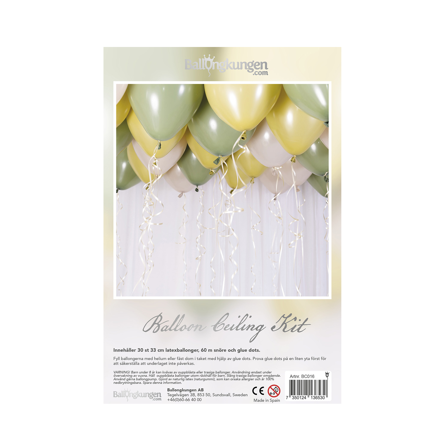 Takballonger Ceiling Kit Jungle Green