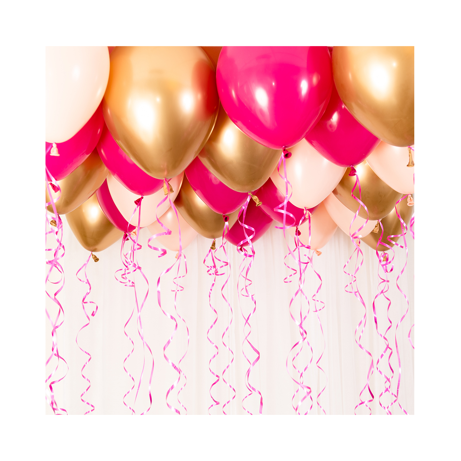 Takballonger Ceiling Kit Premium Rosa