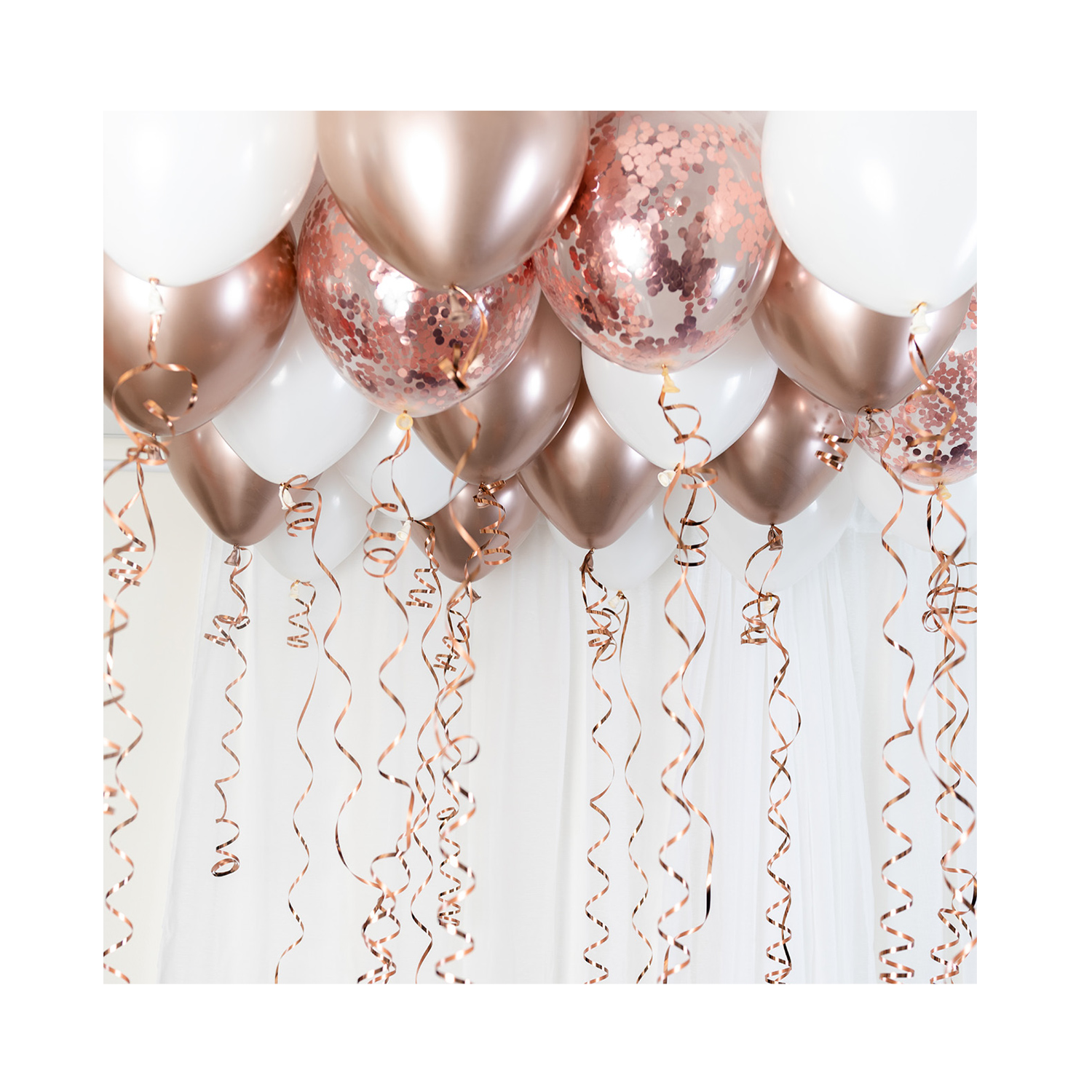 Takballonger Ceiling Kit Rosé Guld