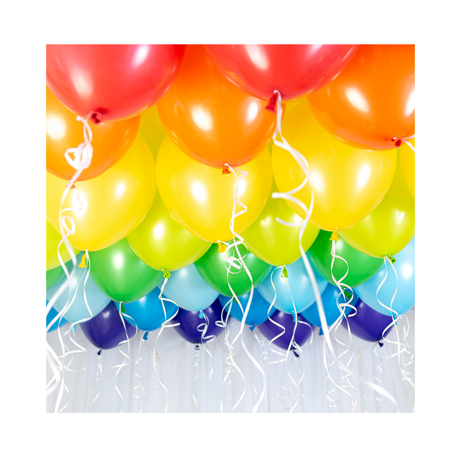 Takballonger Ceiling Kit Regnbåge