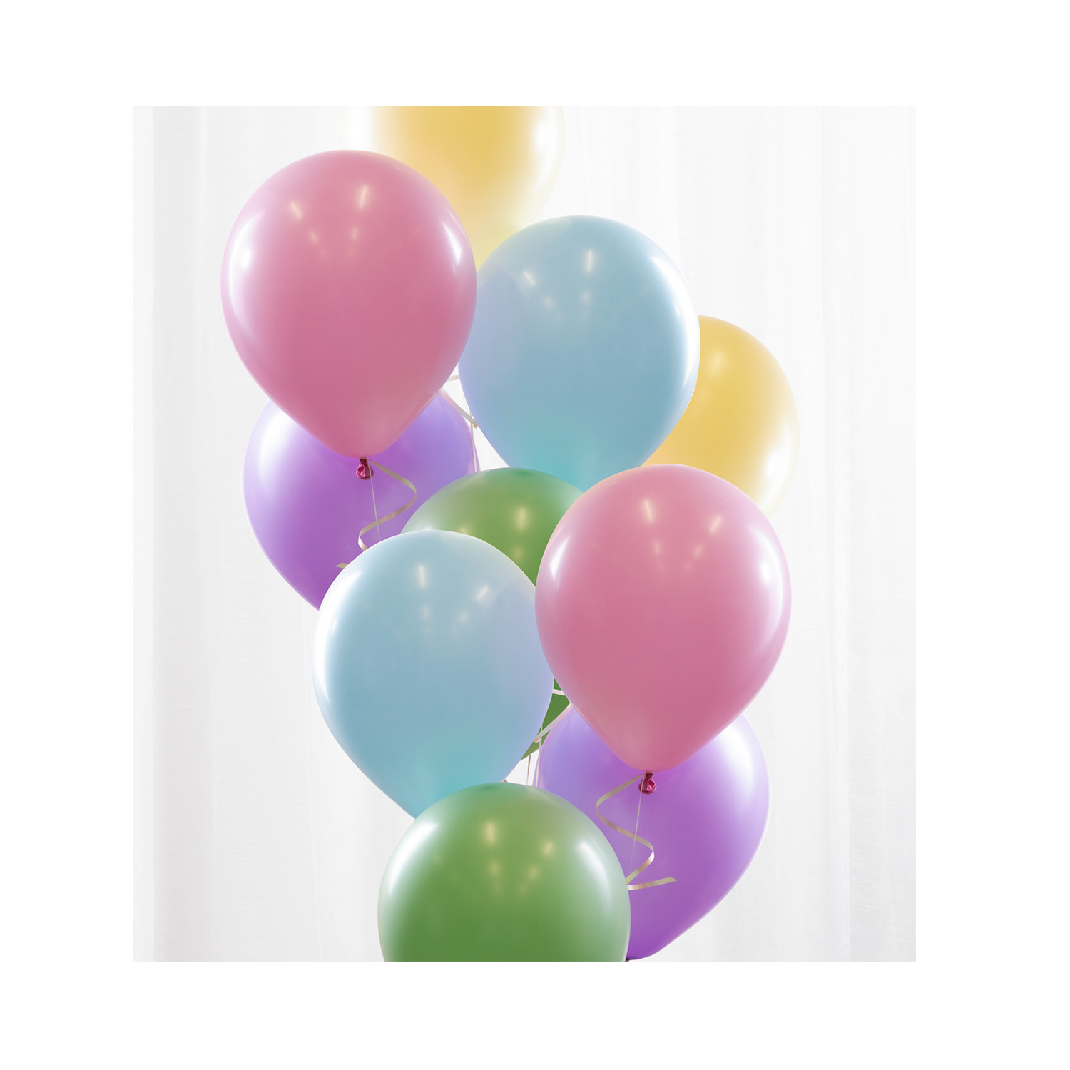 Ballongbukett Pastell
