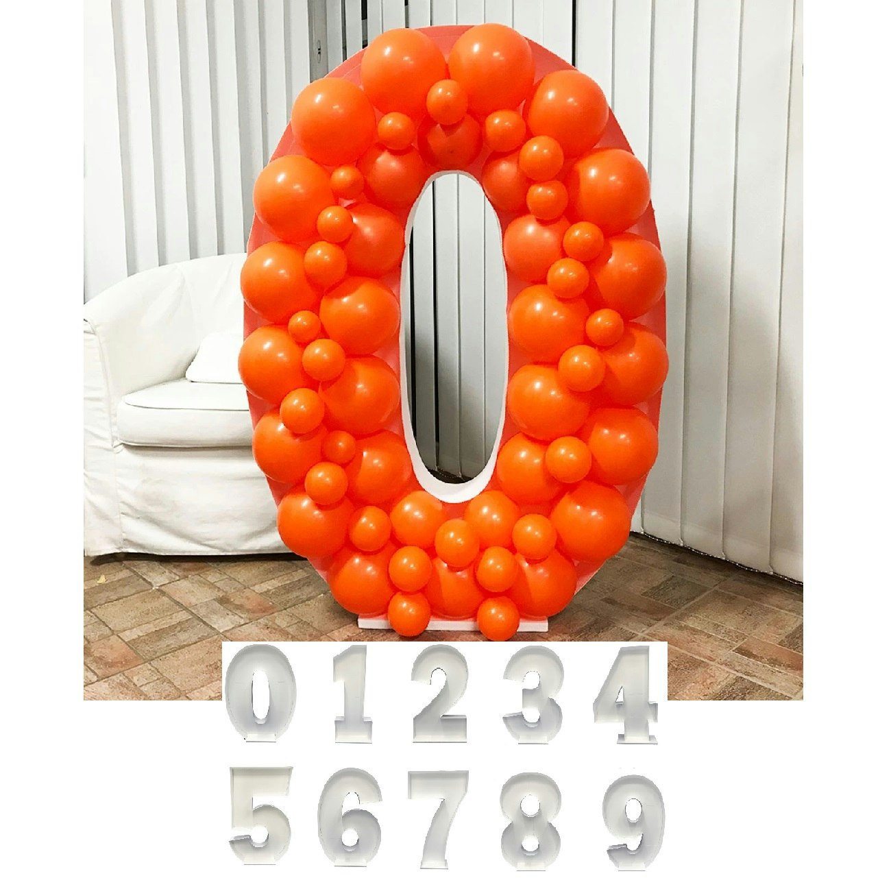 Ballongbox Siffra 120 cm