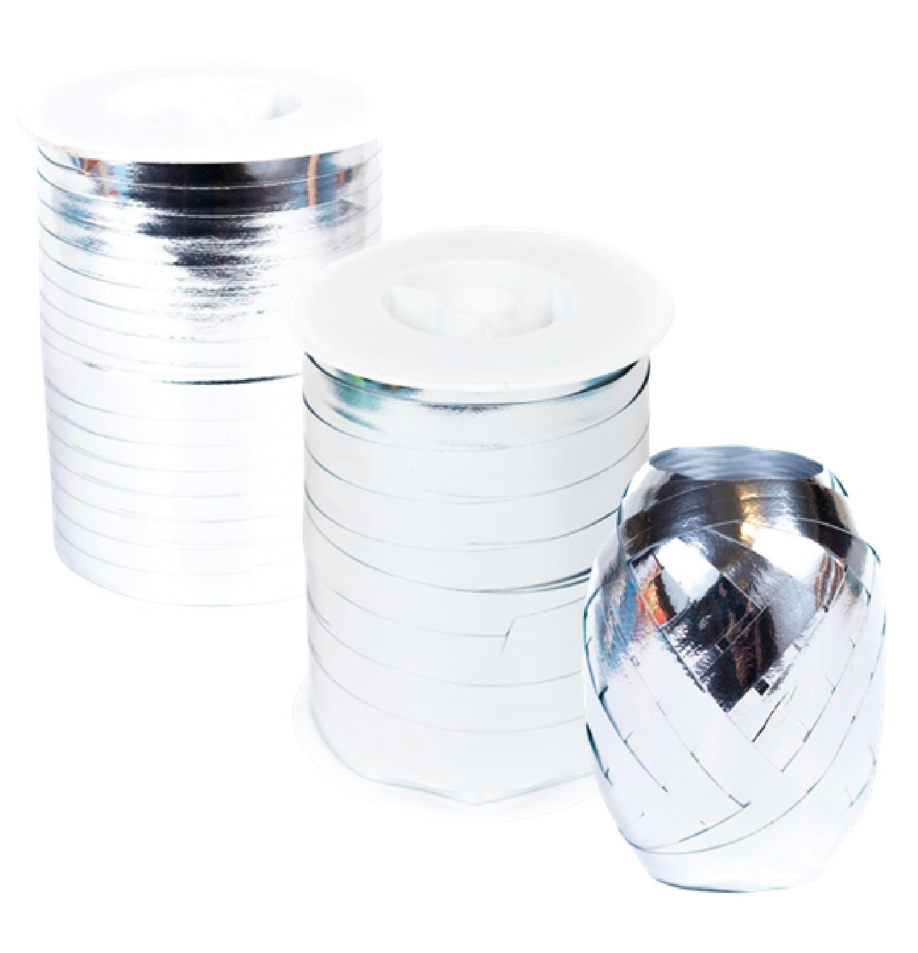 Ballongsnöre Metallic Silver