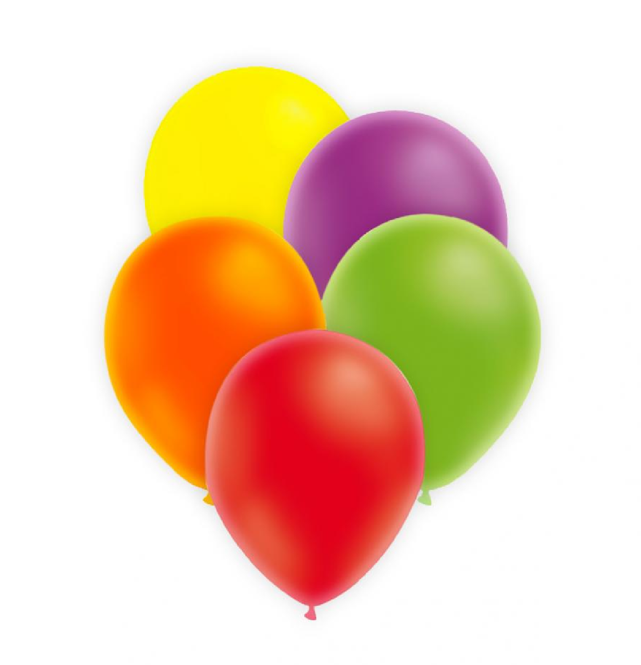 Ballongkombo Neon flerfärgad 28cm