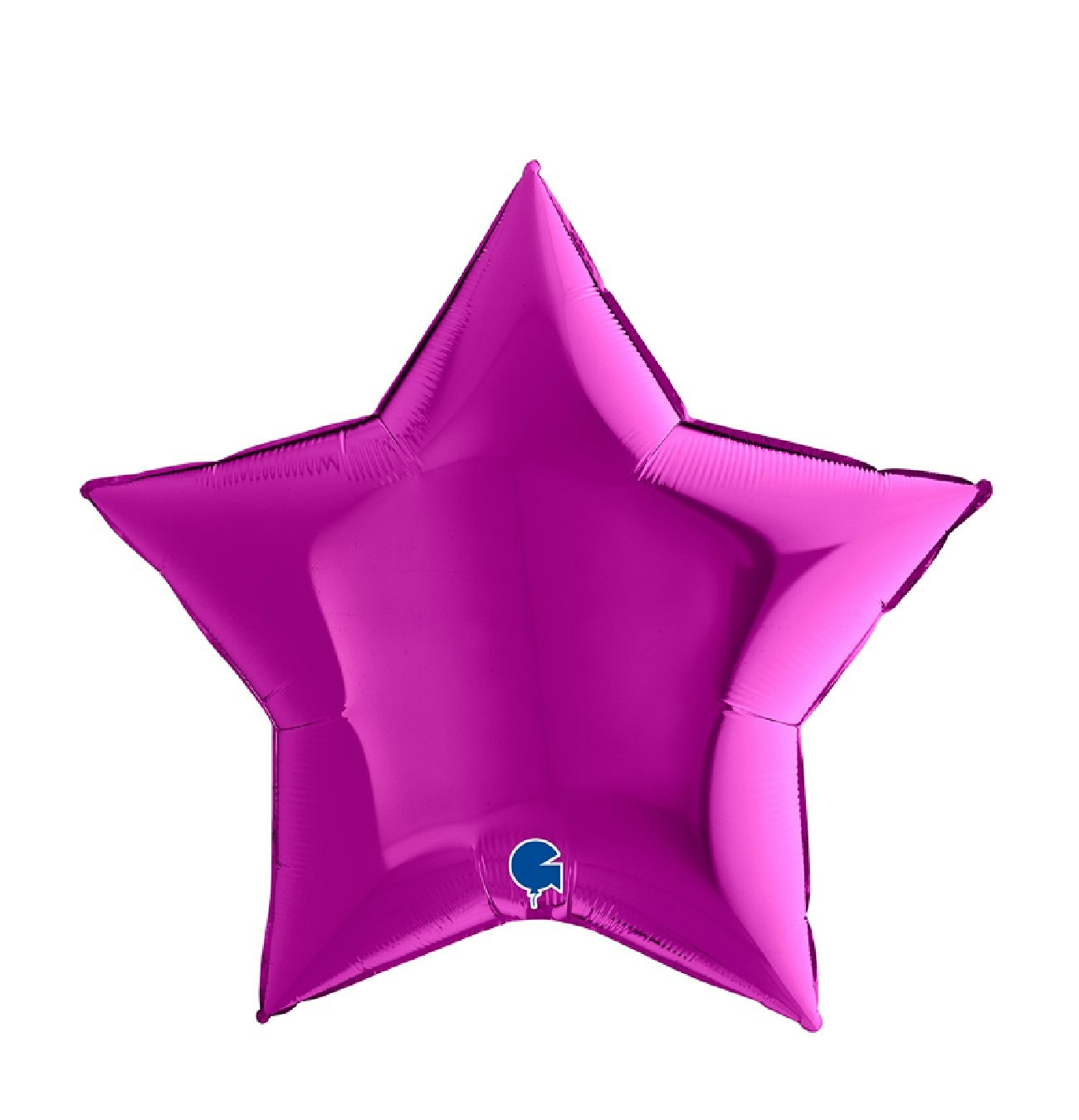 Folieballong Stjärna Standard Lila 91cm