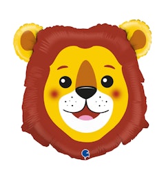 Folieballong Lion Head 64cm