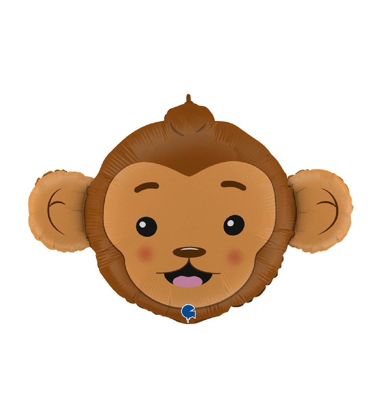 Folieballong Monkey Head 71cm