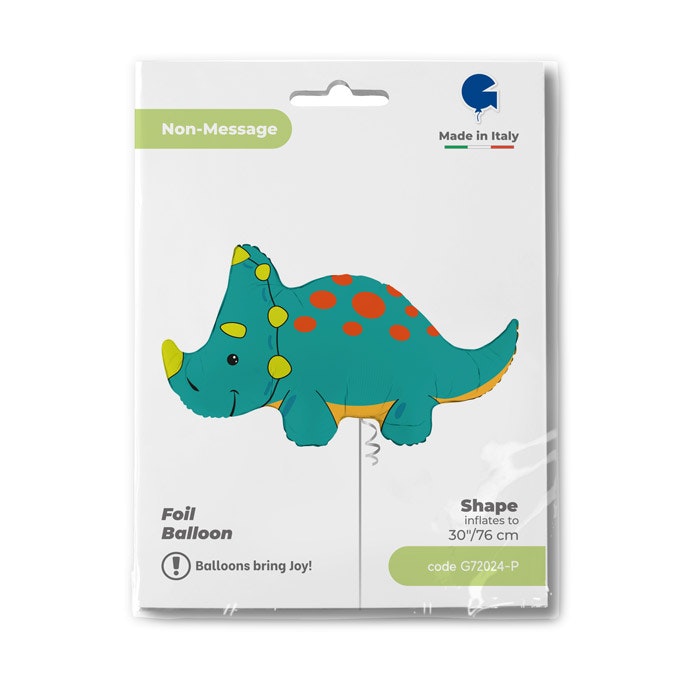 Folieballong Triceratops 76cm