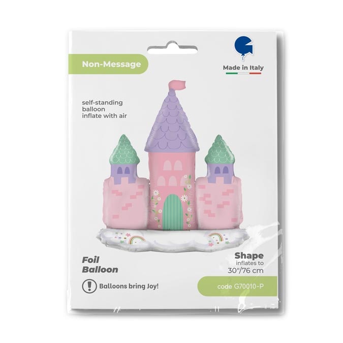 Folieballong Magisk Slott 76cm