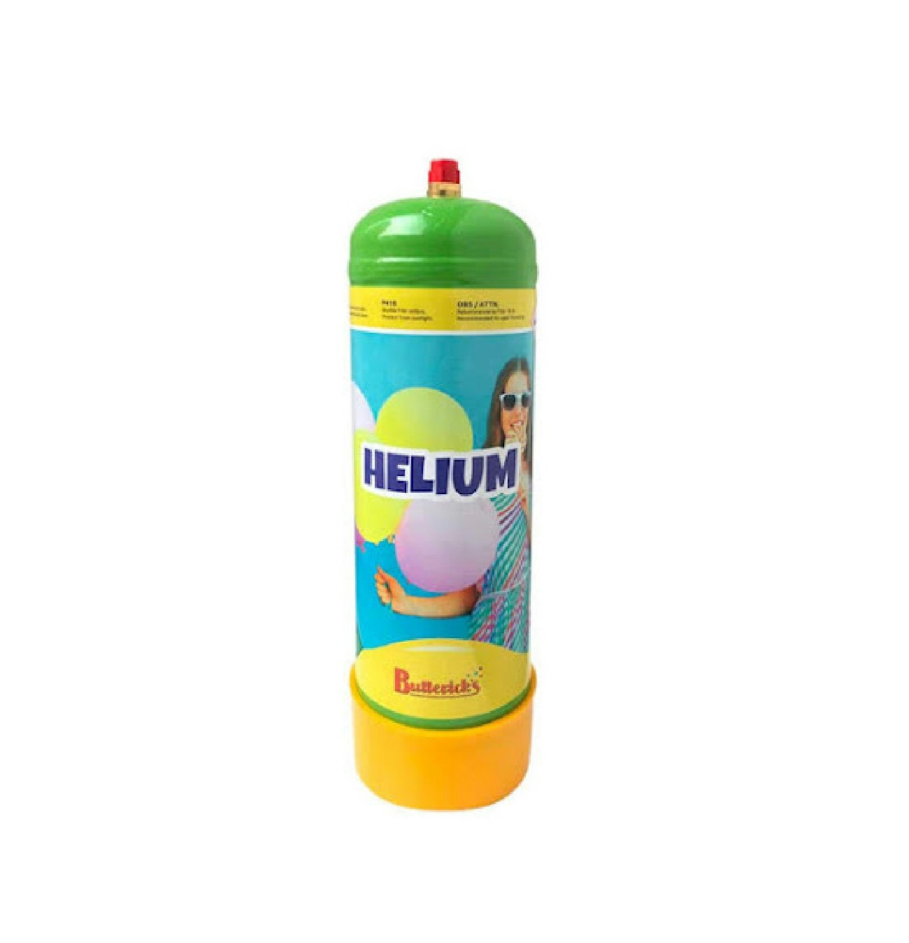 Helium på Tub - 3 Olika Storlekar
