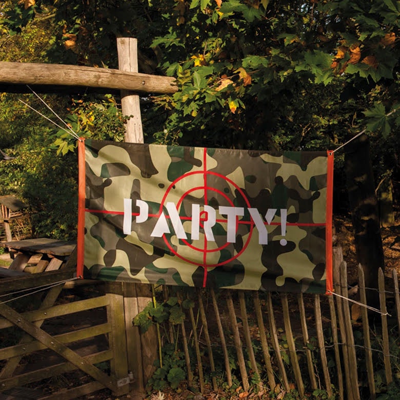 Flagga Party Militär 150 x 90 cm