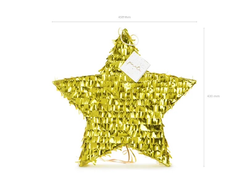 Pinata Stjärna Guld