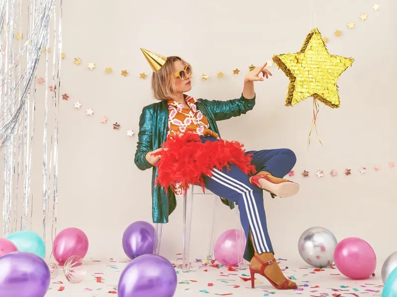 Pinata Stjärna Guld
