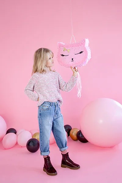 Pinata Katt Rosa