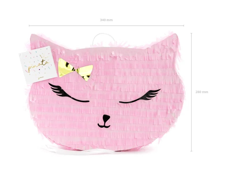 Pinata Katt Rosa