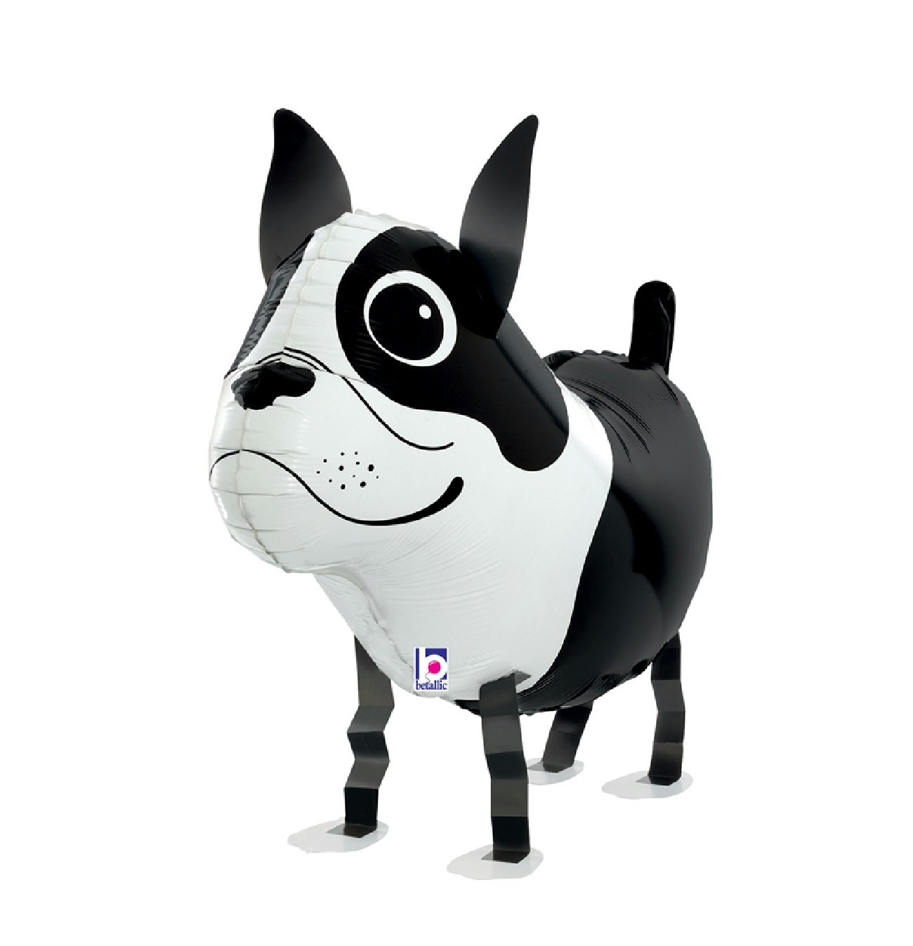 Folieballong Hund Boston Terrier 48cm