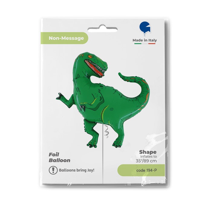 Folieballong Tyrannosaurus 89cm