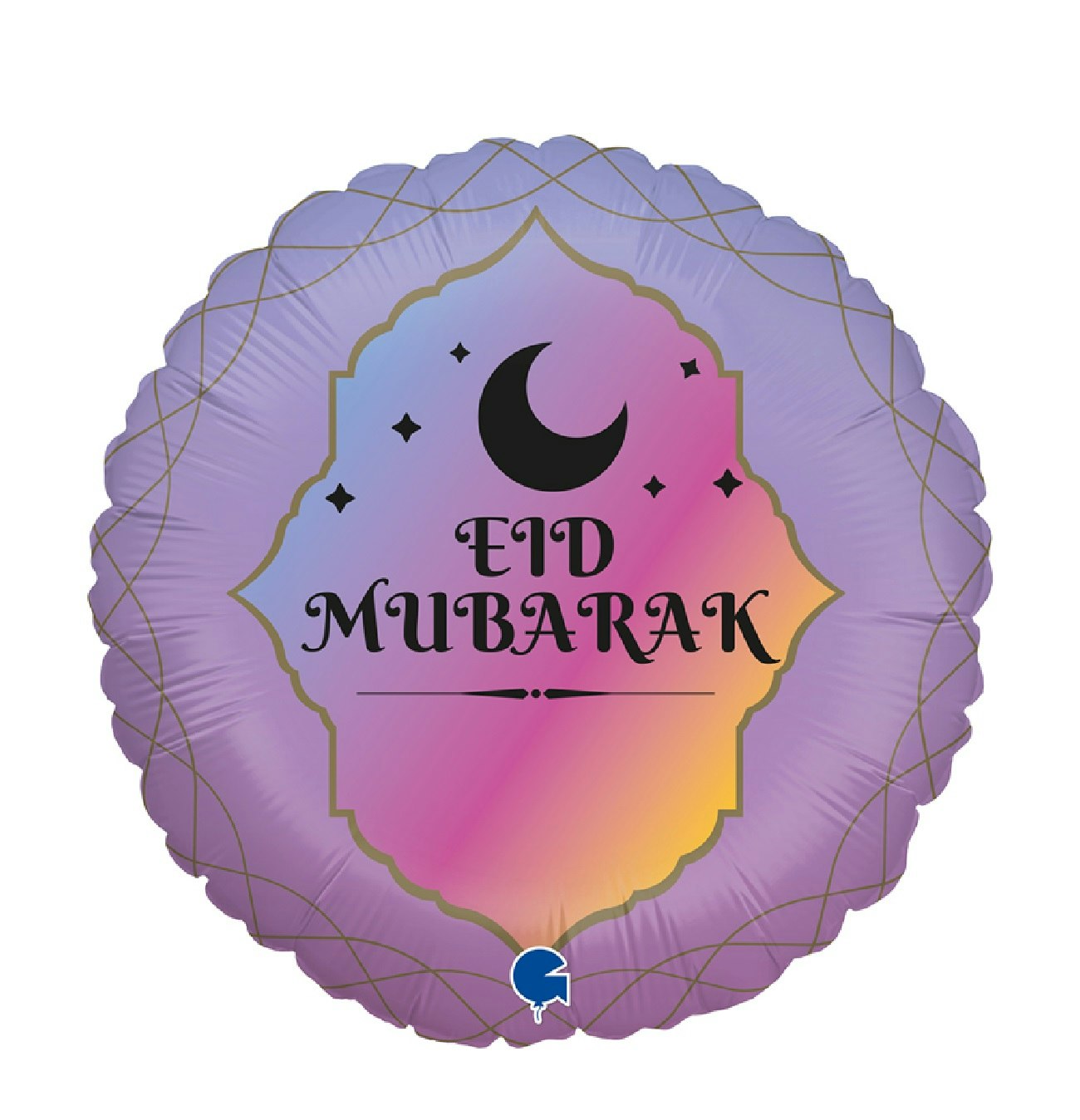 Folieballong Eid Mubarak 46cm