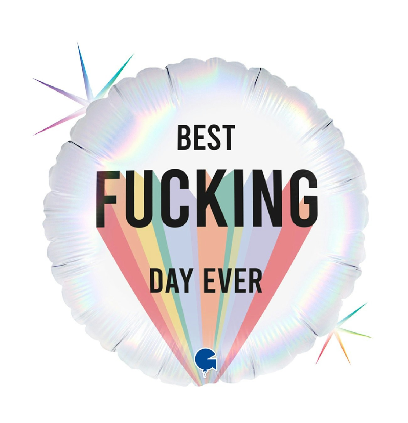 Folieballong Best Fucking Day Ever 46cm