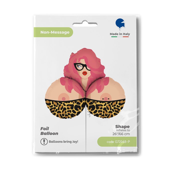 Folieballong Mrs B  66cm
