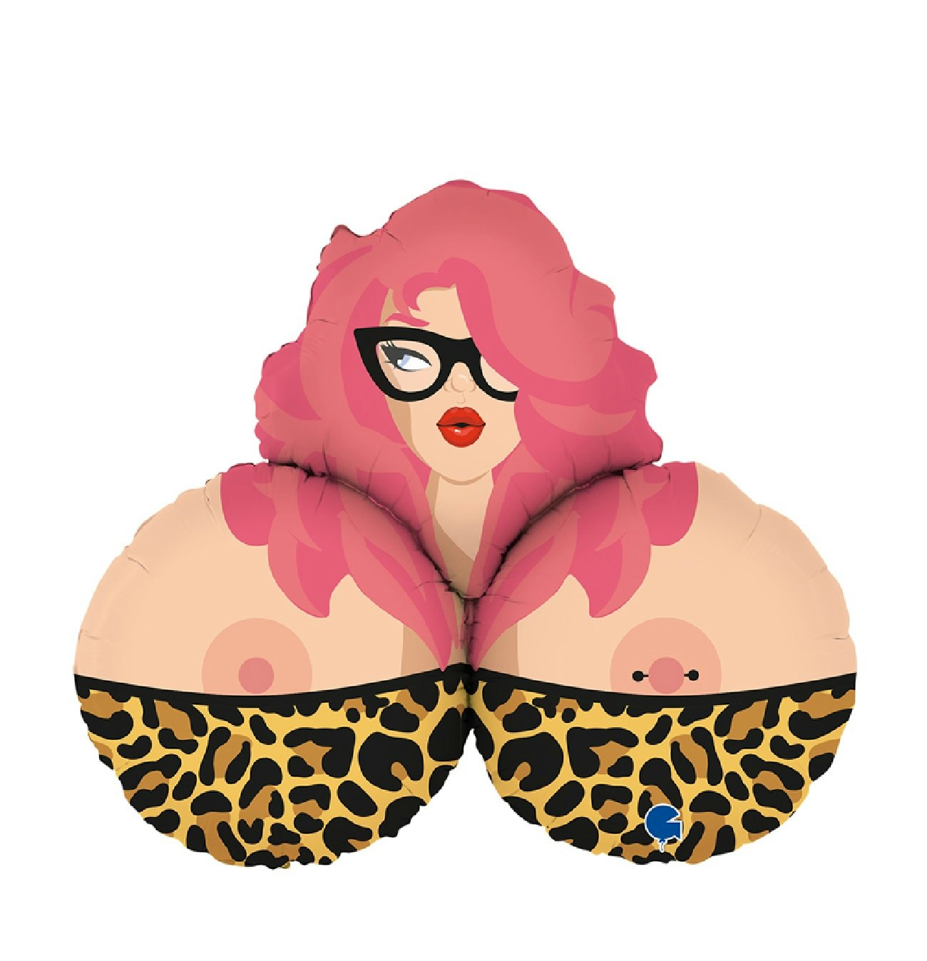 Folieballong Mrs B  66cm