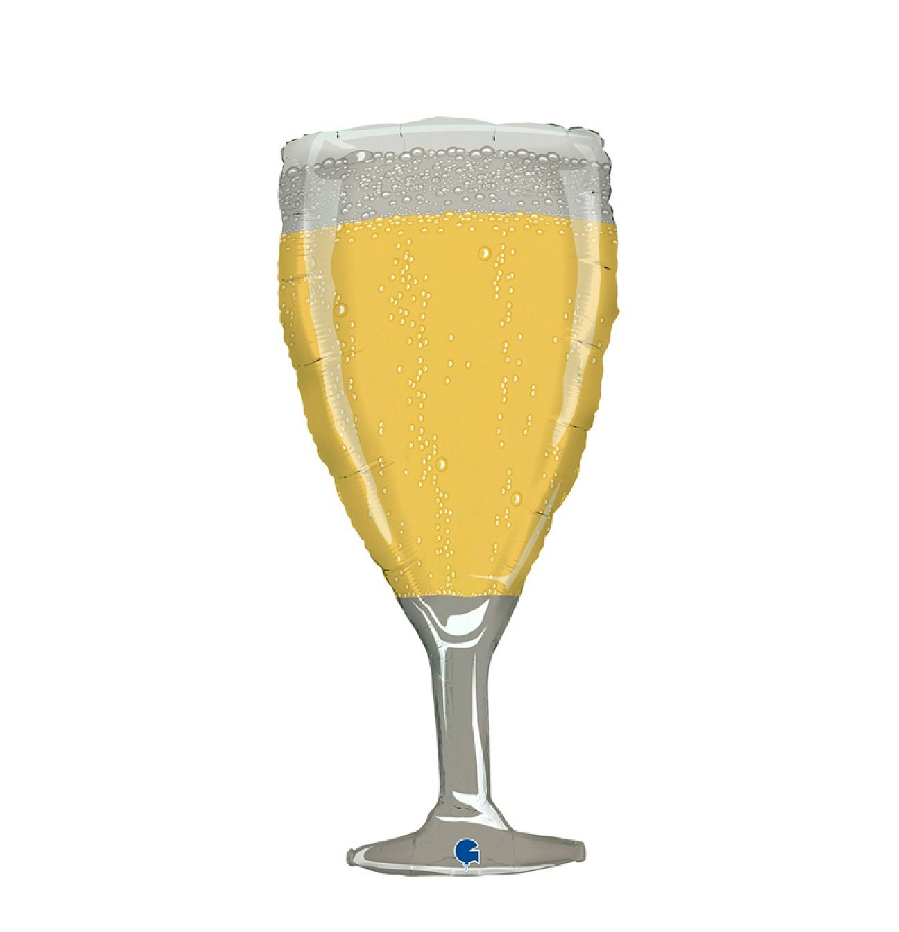 Folieballong Champagneglas 79cm