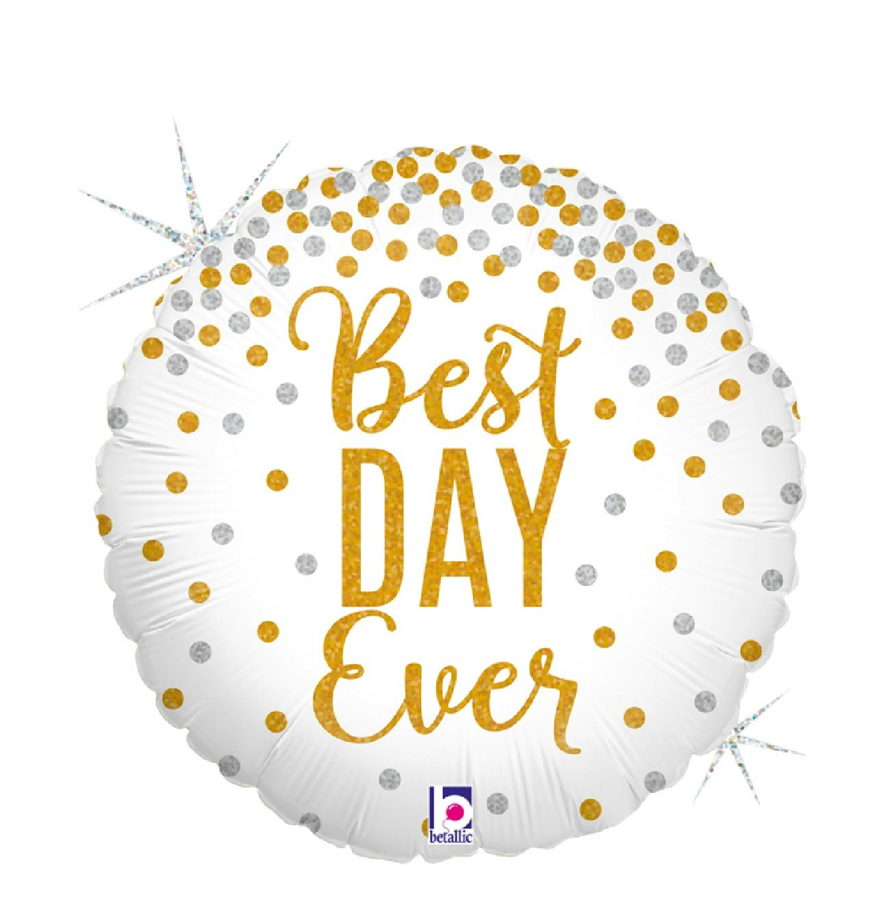 Folieballong Best Day Ever 46cm