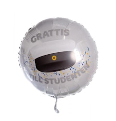 Folieballong Grattis Till Studenten 53cm