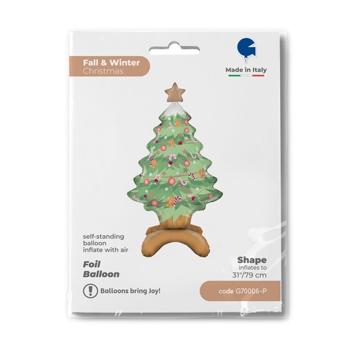 Folieballong Christmas Tree 79cm