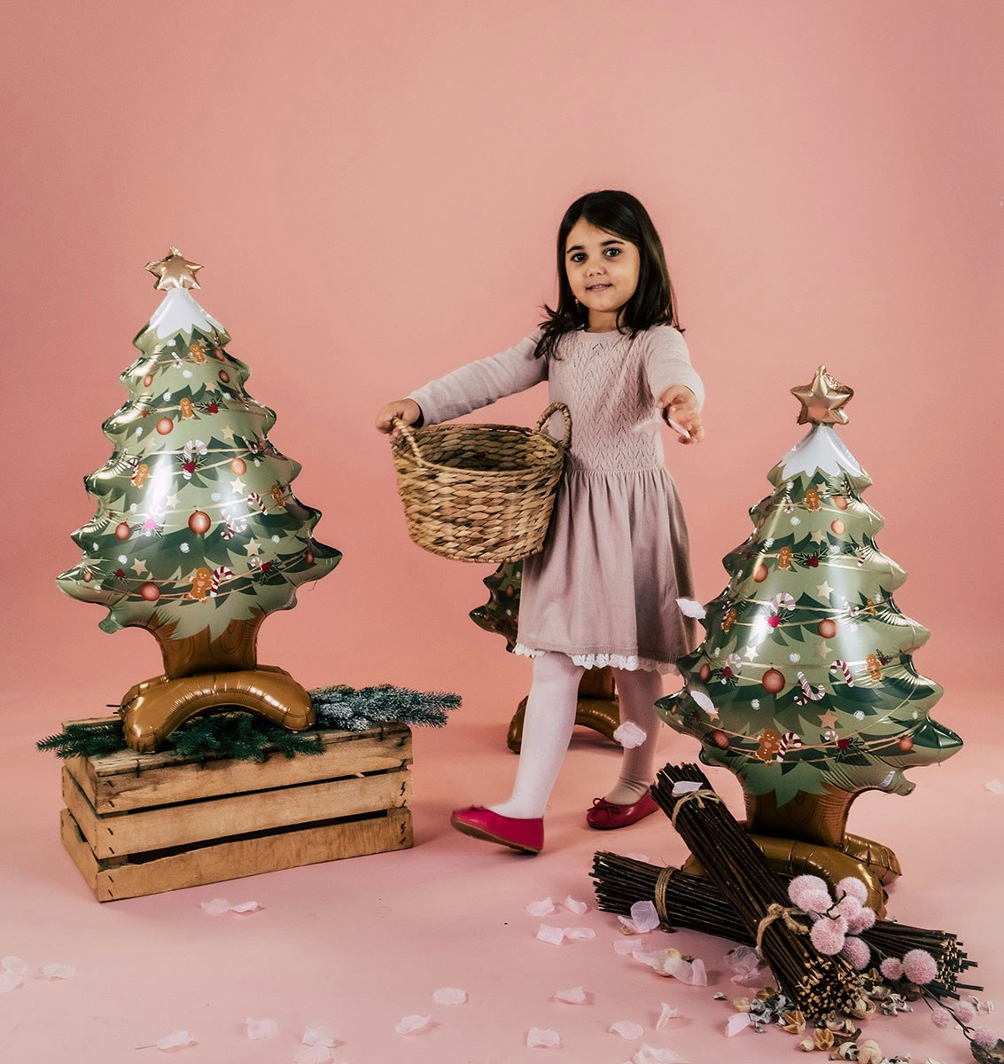 Folieballong Christmas Tree 79cm
