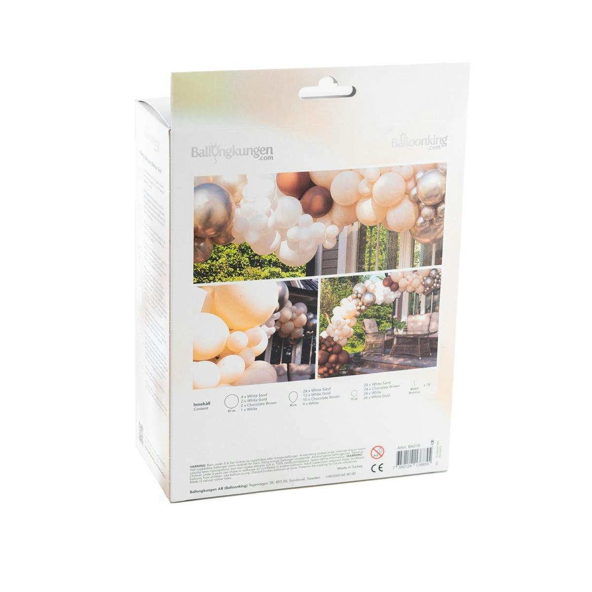 Ballongbåge Arch Kit Nude