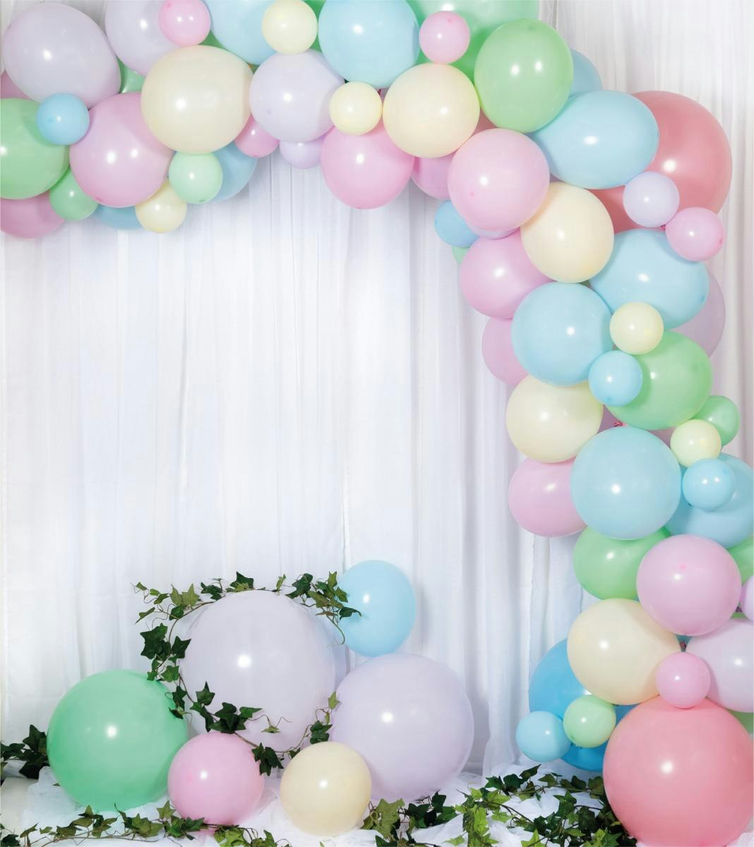 Ballongbåge Arch Kit Pastell