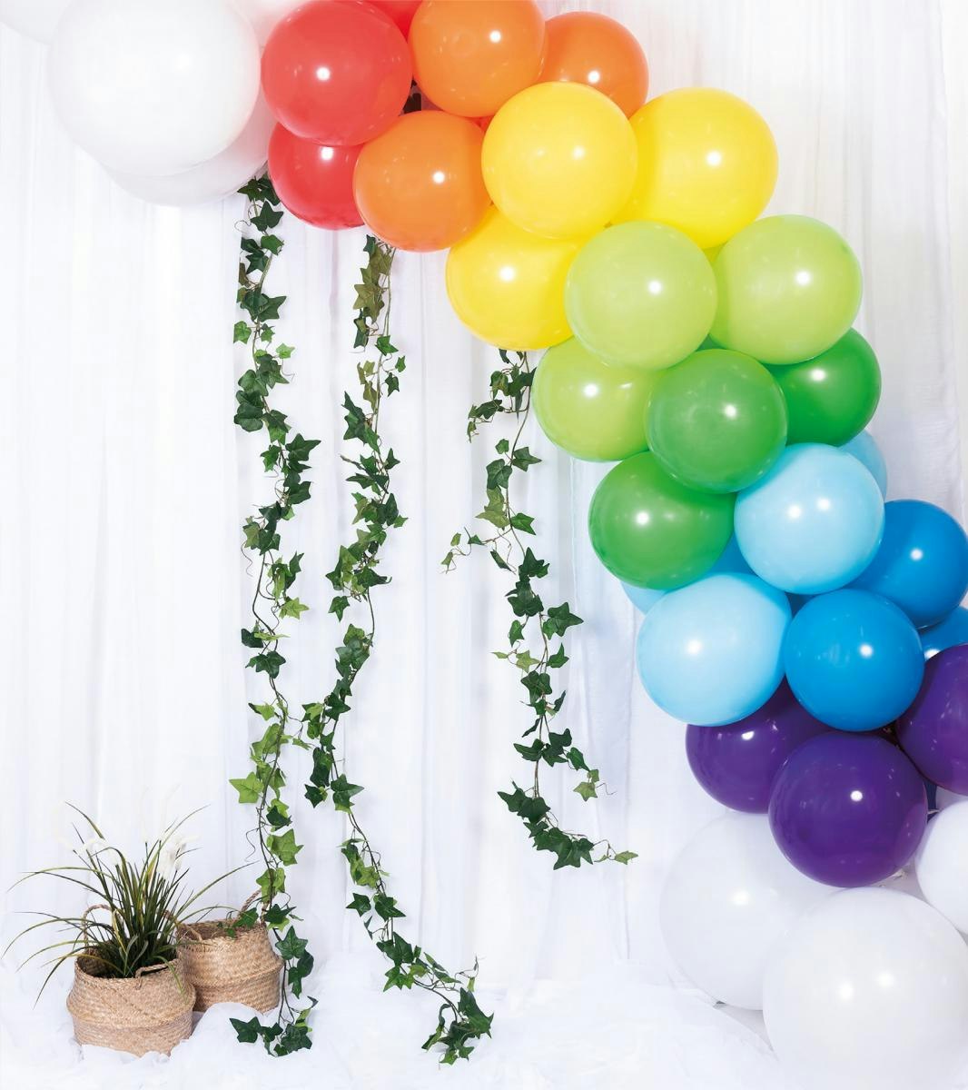 Ballongbåge Arch Kit Regnbåge