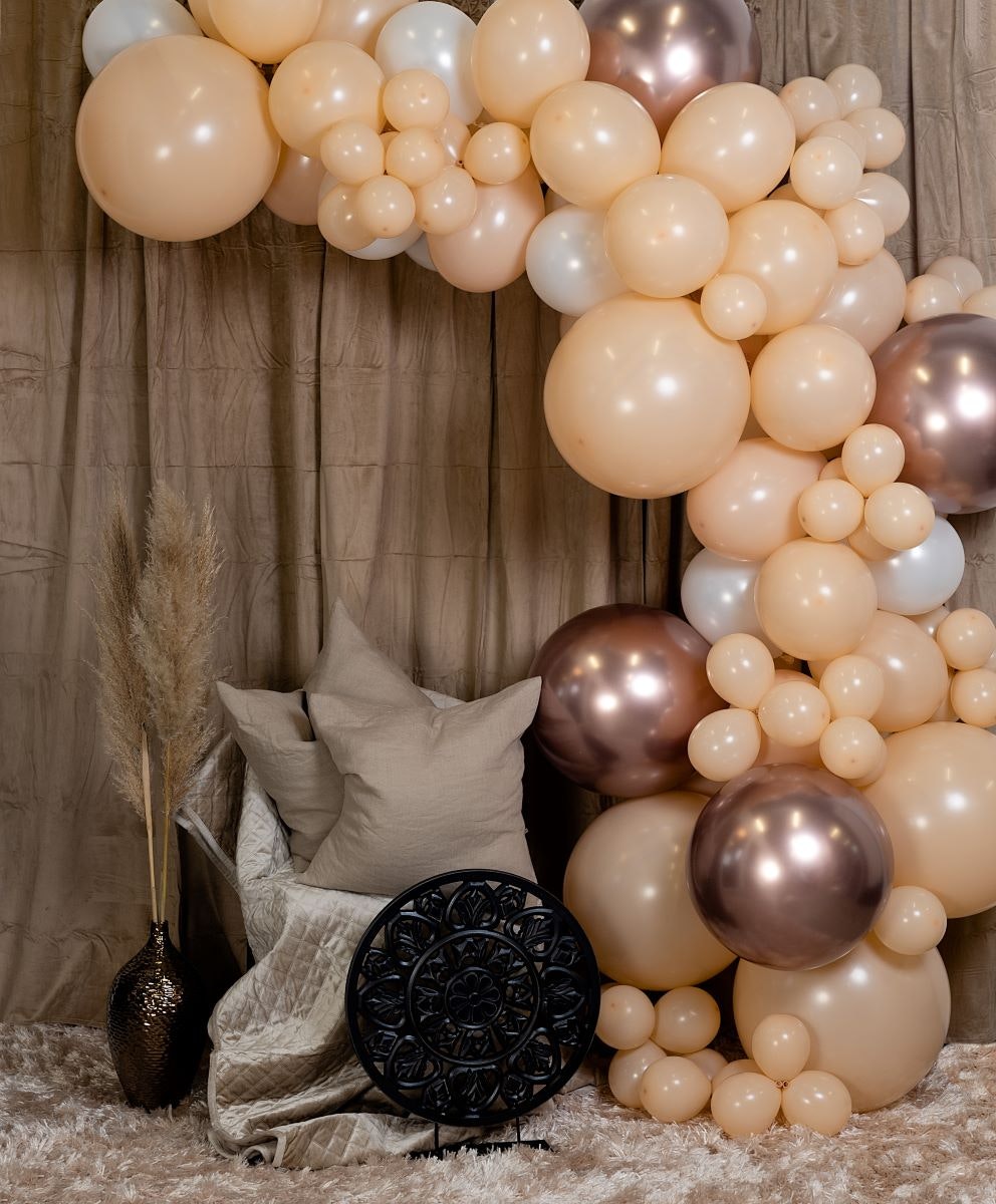 Ballongbåge Arch Kit Gold Blush