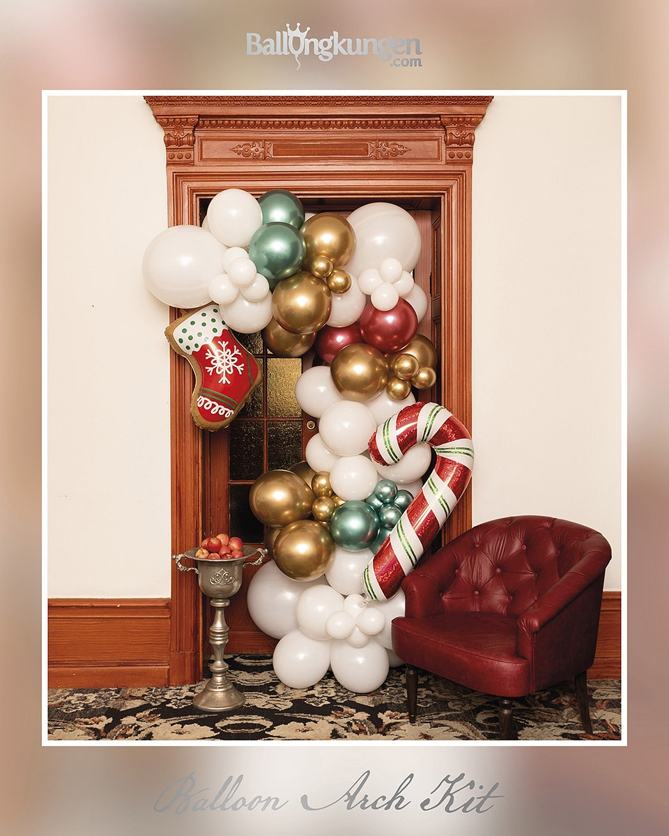 Ballongbåge Arch Kit Christmas