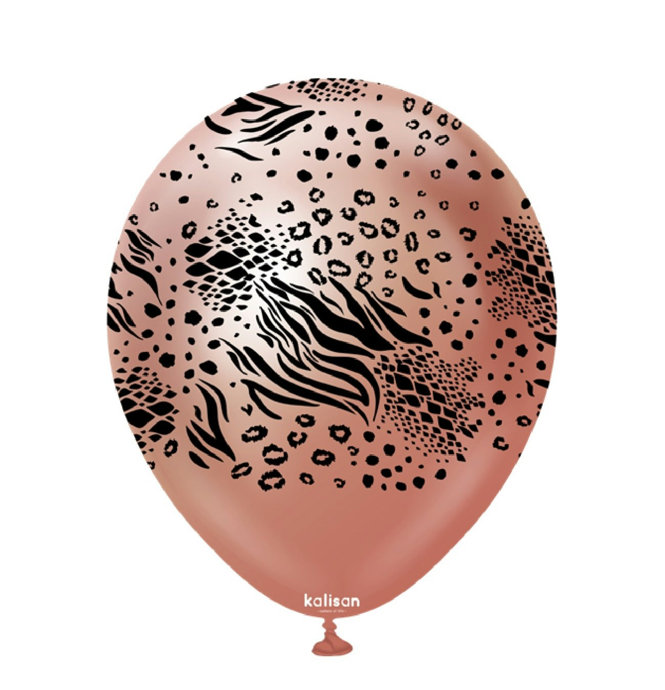 Latexballonger Professional Mutant Mirror Rose Gold/ Black 30cm