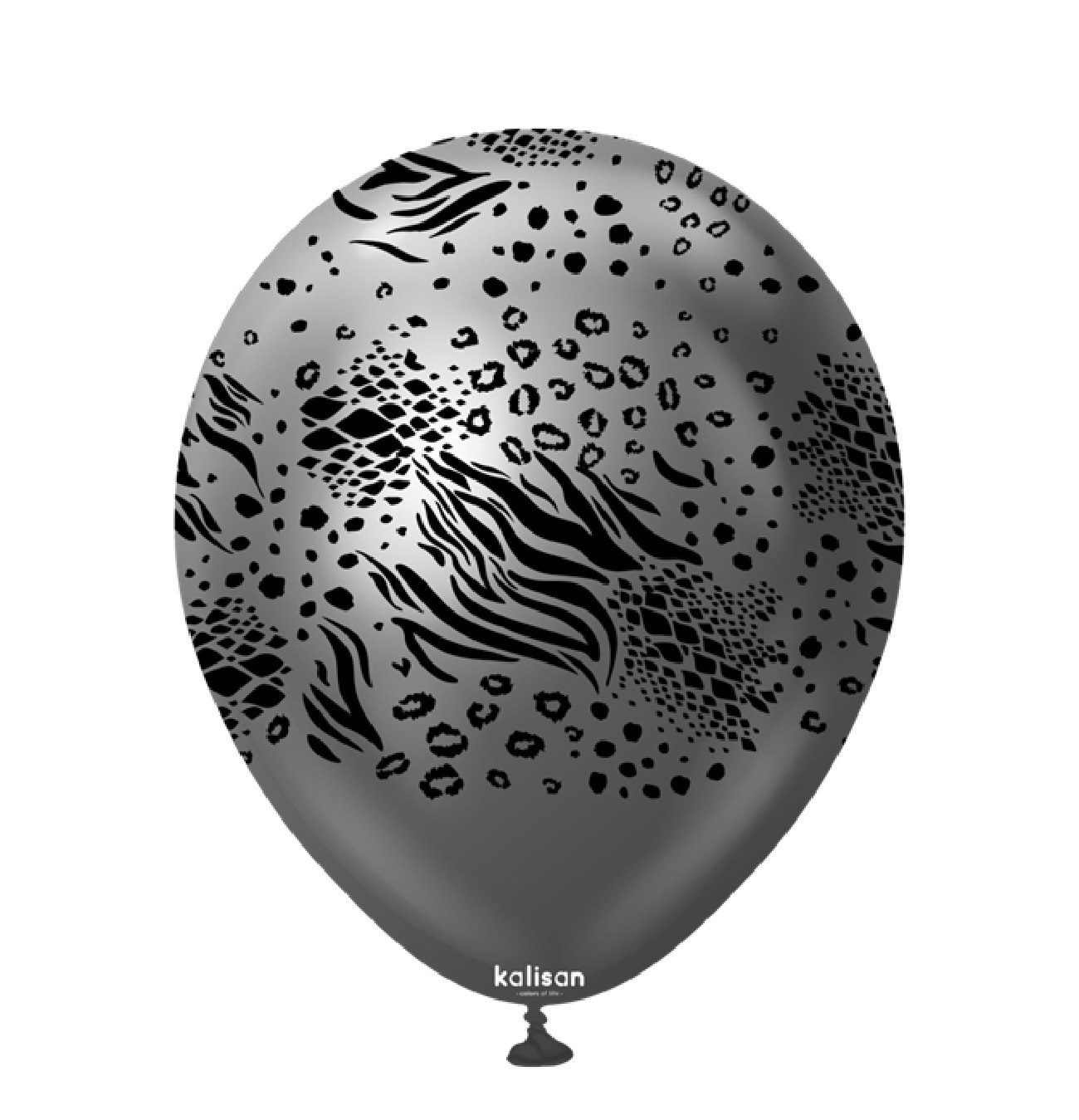 Latexballonger Professional Mutant Mirror Space Grey/ Black 30cm