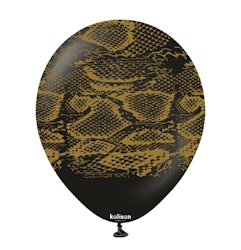 Latexballonger Professional Safari Snake Black 30cm