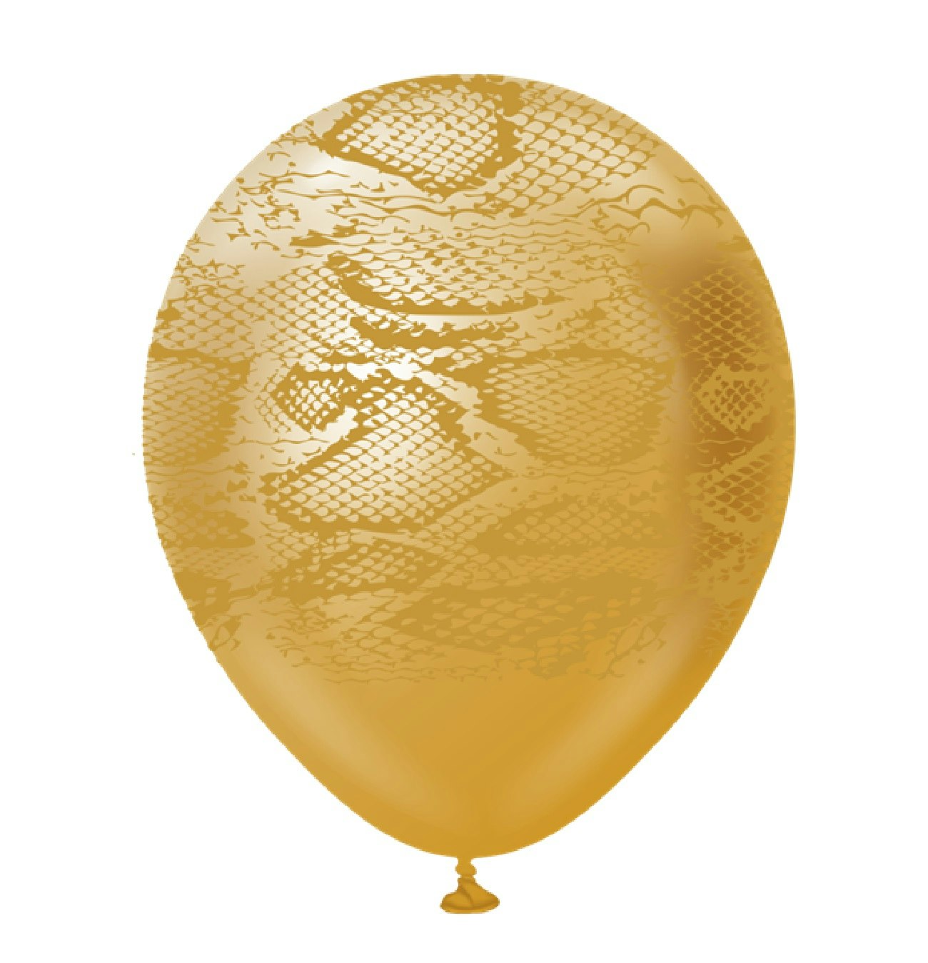 Latexballonger Professional Safari Snake Mirror Gold 30cm