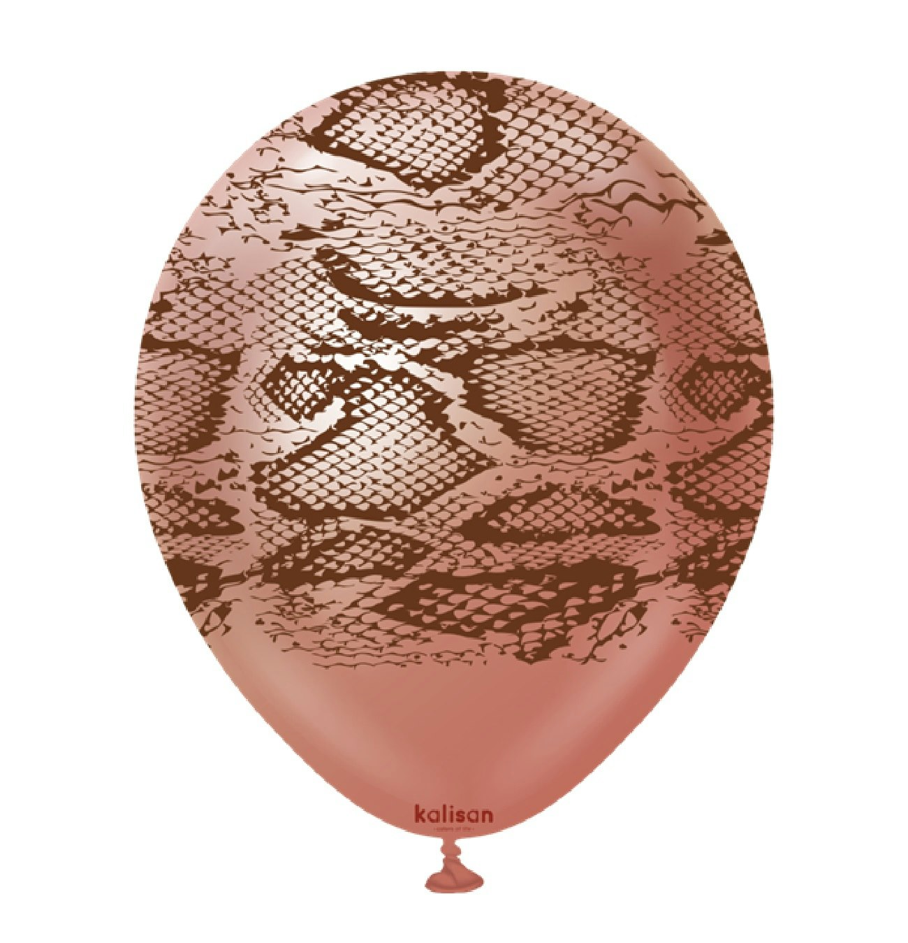Latexballonger Professional Safari Snake Mirror Rose Gold 30cm