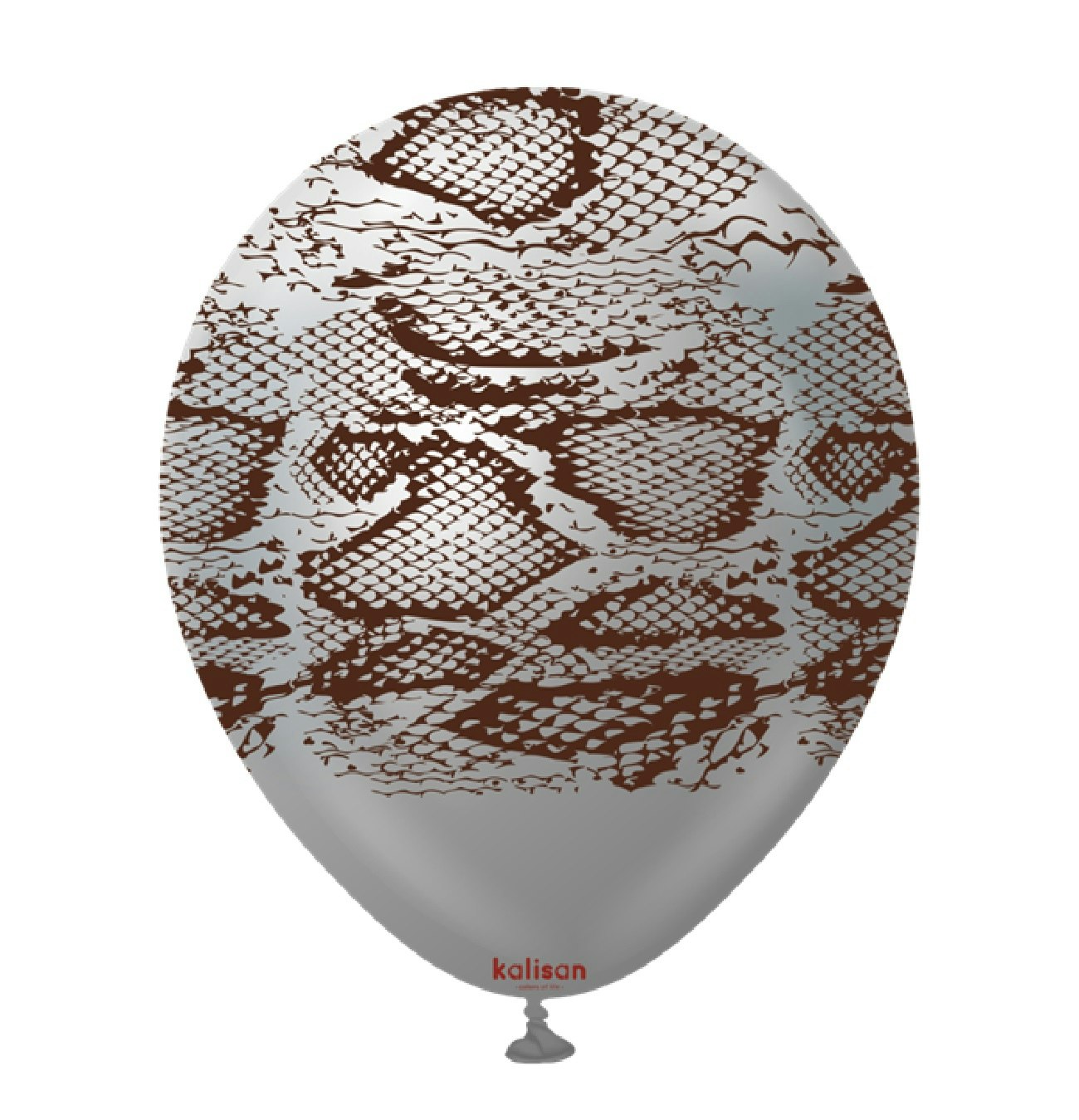 Latexballonger Professional Safari Snake Mirror Silver 30cm