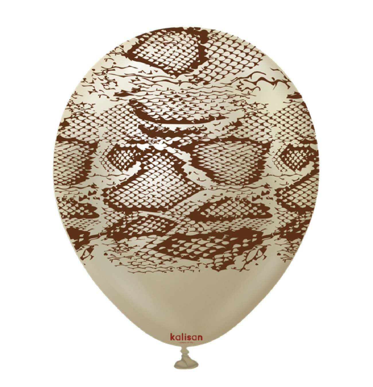Latexballonger Professional Safari Snake Mirror White Gold 30cm