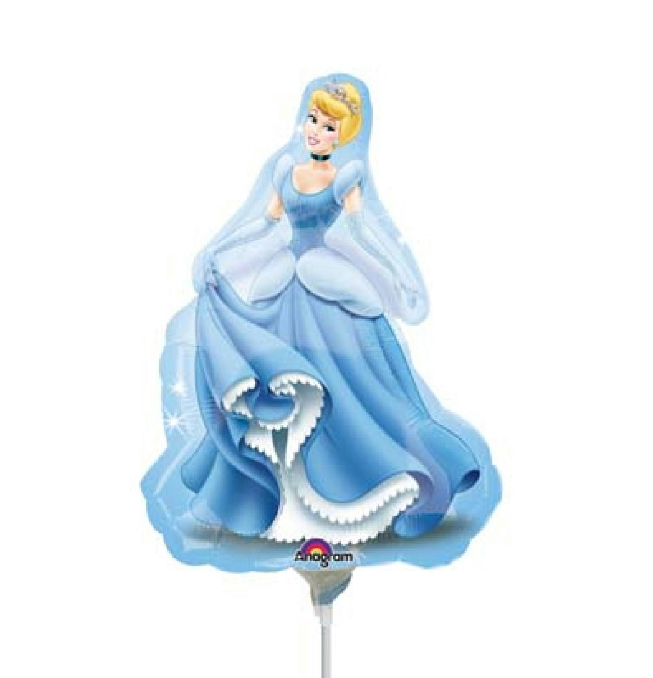 Folieballong Cinderella 30cm