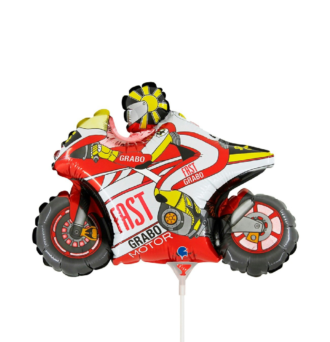 Folieballong Motorcykel 30cm