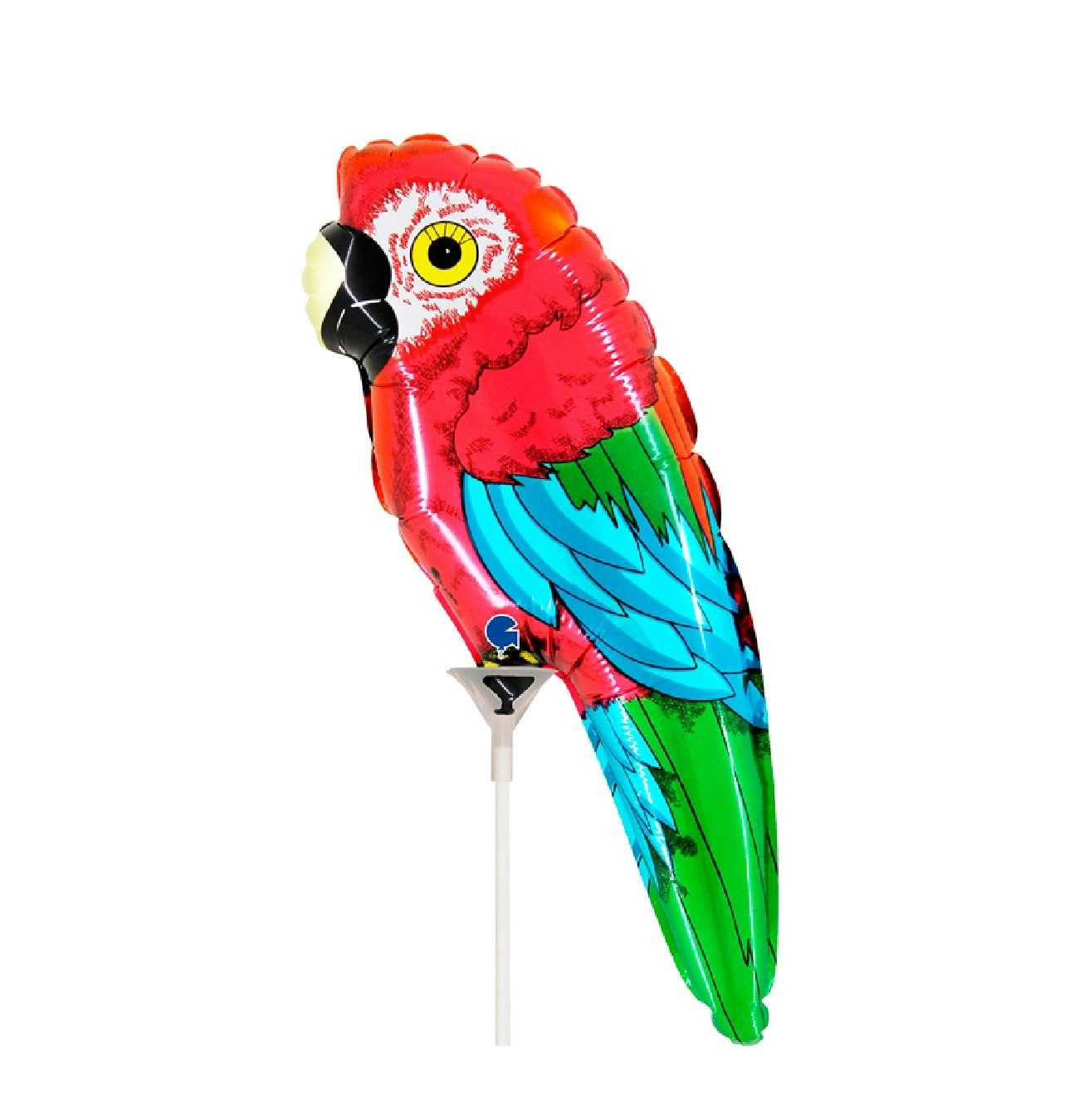 Folieballong Papegoja 30cm
