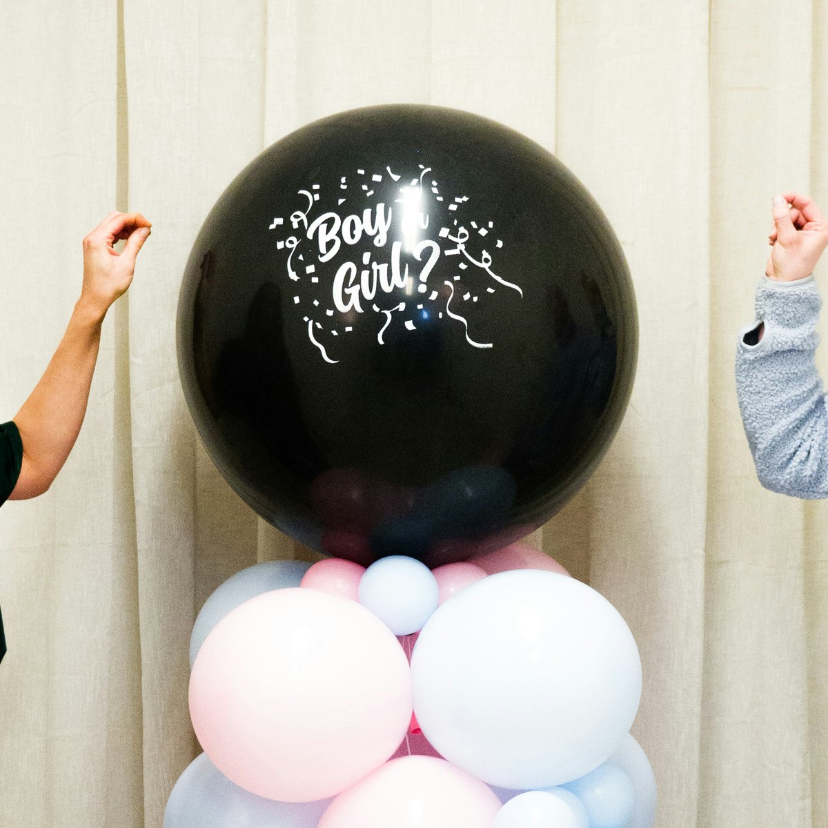 Ballongpelare Kit Gender Reveal
